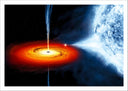 Lámina agujero negro, el espacio