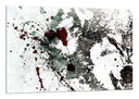Cuadro Lobo Salvaje Abstracto, Fondo Blanco