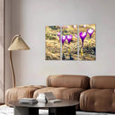 Decoracion de Flores Moradas Naturaleza