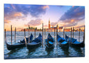 Cuadro Paisaje Naturaleza Lago Gondolas Barcas Venecia