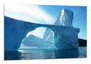 Cuadro iceberg en el mar, tonos frios,hielo, oceano,antartida