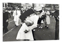Cuadro Beso, Enfermera y Marinero, Blanco y Negro, Vintage