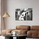 Estancia Beso, Enfermera y Marinero, Blanco y Negro, Vintage