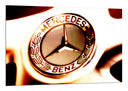 Cuadro Logo Mercedes Benz, Coche, Marca, Motor