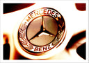 Lámina Logo Mercedes Benz, Coche, Marca, Motor