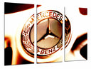 Tríptico Logo Mercedes Benz, Coche, Marca, Motor