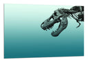 Cuadro dinosaurio t-rex, esqueleto, arqueologia