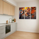 Estancia especias indias, colores, contrastes