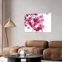 Estancia oriental ,arbo,l ramas, rosa ,decoracion, naturaleza ,almendro