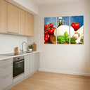 Estancia mozzarella, tomate, aceite, albahaca