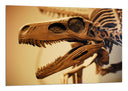 Cuadro fosil dinosaurio t-rex, arqueologia, animal, salvaje