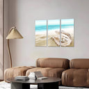 Estancia ostra en la playa, perla, arena,mar, concha