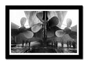 Cuadro enmarcado negro Barco Vintage Tres Helices Gigantes, Pelicula Titanic
