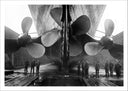 Lámina Barco Vintage Tres Helices Gigantes, Pelicula Titanic