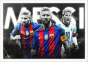 Lámina Futbol, Messi, Barcelona