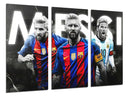 Tríptico Futbol, Messi, Barcelona