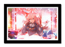 Cuadro enmarcado negro Anime Violet Evergarden