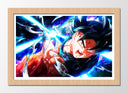 Cuadro enmarcado natural pelicula, serie, dragon ball, son goku