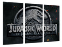 Tríptico jurassic parck, dinosaurios