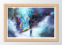 Cuadro enmarcado natural Anime Neon Genesis Evangelion