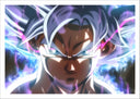 Lámina Son goku, dragon ball, anime, color neon, serie