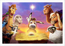 Lámina pelicula infantil, Se armo el Belen, animales, navidad, animacion