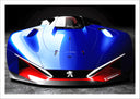 Lámina peugeot L500 R hibrido,azul electrico
