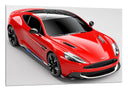 Cuadro Aston Martin Vanquish S,rojo