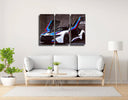 Estancia BMW i8,azul blanco y rojo