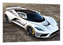 Cuadro Hennessey Venom F5,color plata