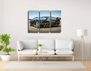 Estancia lamborghini Centenario LP-770,negro con toques amarillos