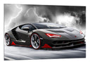 Cuadro Lamborghini Centenario LP-770 negro