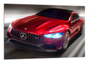 Cuadro Mercedes -AMG GT concept,color rojo