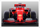 Lámina Ferrari SF90, Formula 1