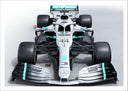 Lámina Mercedes -AMG color plata,Formula 1