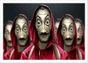 Lámina La casa de papel, Fábrica Nacional de Moneda, España