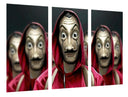 Tríptico La casa de papel, Fábrica Nacional de Moneda, España
