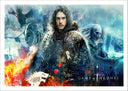 Lámina Juego de Tronos, Jon Nieve, Casa Stak, Hbo, George R. R. Martin