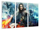 Tríptico Juego de Tronos, Jon Nieve, Casa Stak, Hbo, George R. R. Martin