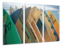 Tríptico Surf, Tablas de surf