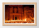 Cuadro enmarcado natural Petra, Jordania, Yacimiento arqueológico, 7 maravillas del mundo