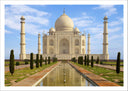 Lámina Taj Mahal, Índia, Palacio, 7 maravillas del mundo