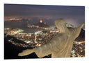 Cuadro Cristo Redentor, Río de Janeiro, Jesús de Nazaret, Noche, 7 maravillas del mundo