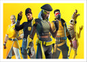 Lámina Videojuego Fortnite, Epic Games, 2017