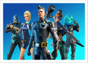 Lámina Videojuego Fortnite, Epic Games, 2017