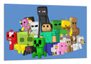 Cuadro Videojuego Minecraft, Mundo abierto