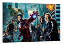 Cuadro Marvel, Stan Lee, Súper Héroes, Capitán América, Hulk, Iron Man, Thor