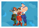 Lámina Videojuego Advance Wars, Nintendo, Max, Sammy, Andy