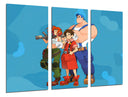 Tríptico Videojuego Advance Wars, Nintendo, Max, Sammy, Andy