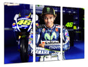 Tríptico Moto GP, Valentino Rossi, Italia, Yamaha